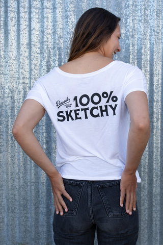 Women's 100% Sketchy Tee